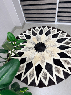 Ковер шкура натуральная овчина меховой