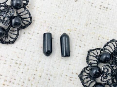 Фиксатор для ободка силикон, d 5 мм, чёрный