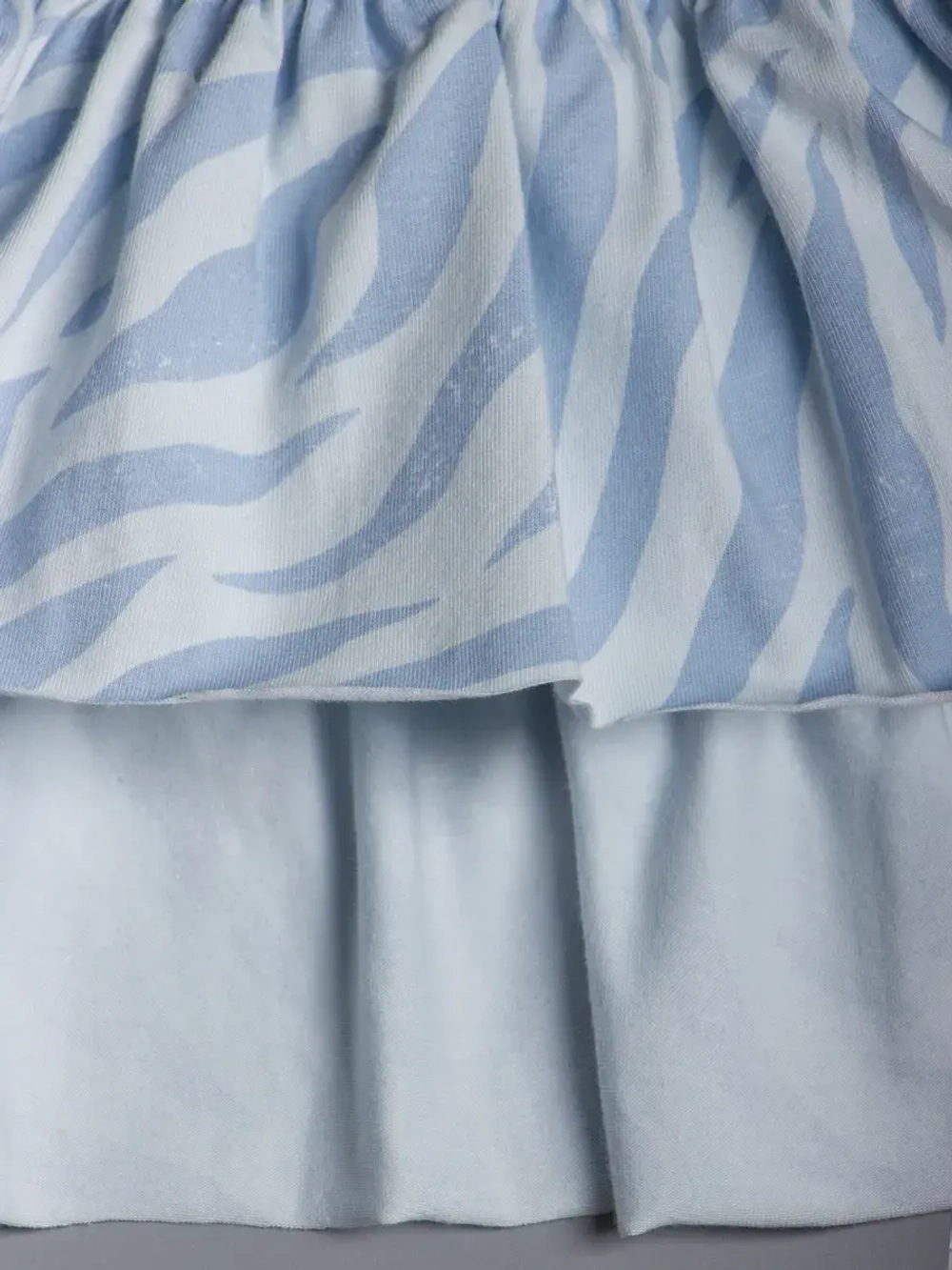 Летний костюм для девочки, лонгслив и юбка