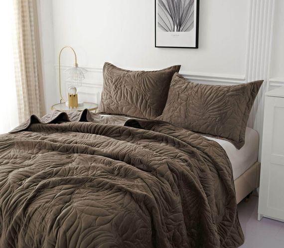 Глория (кофе) Покрывало 240х260