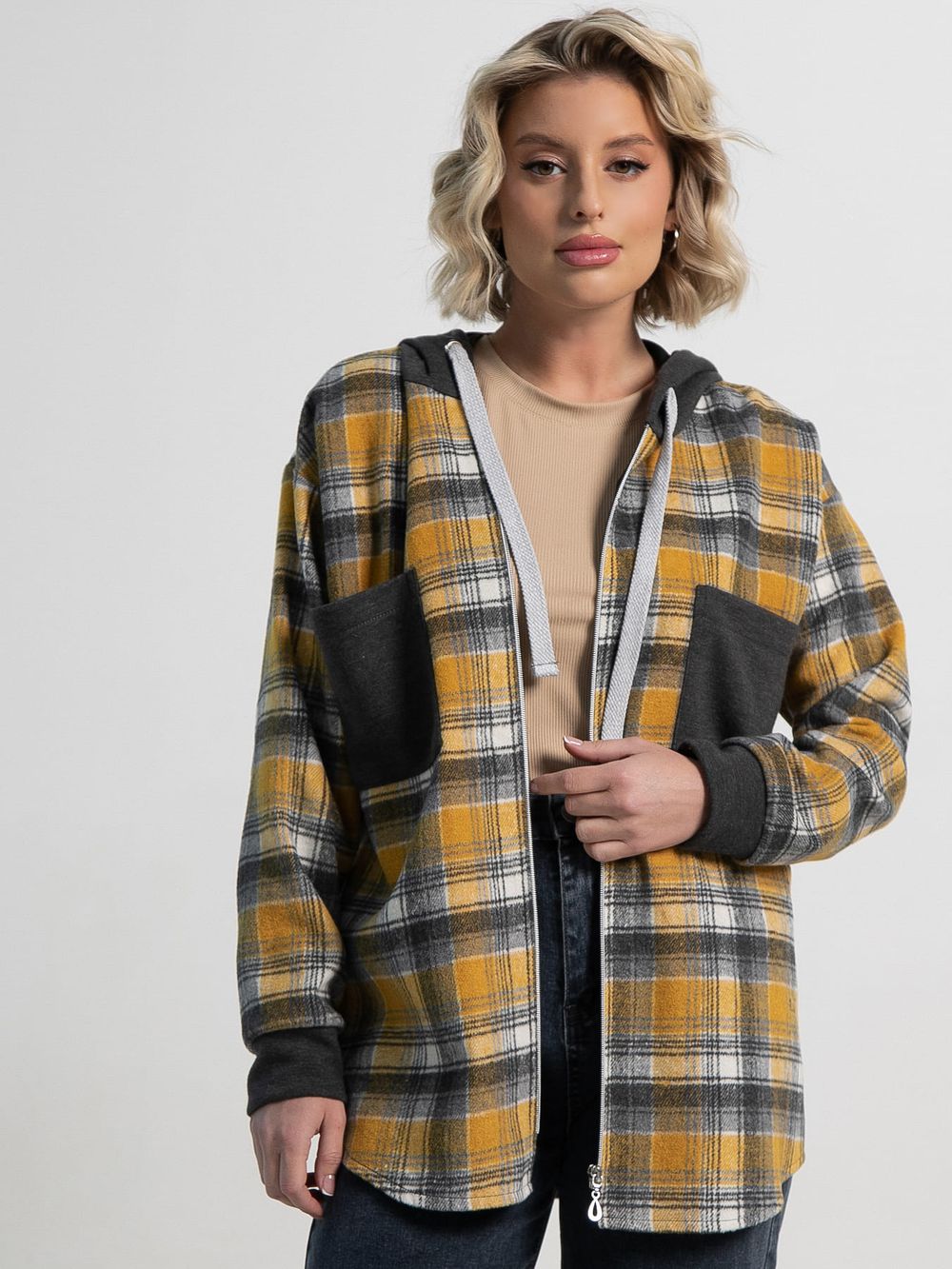 Рубашка Больше чем стиль НЬЮ (желтая) Б15127-50М LT Collection