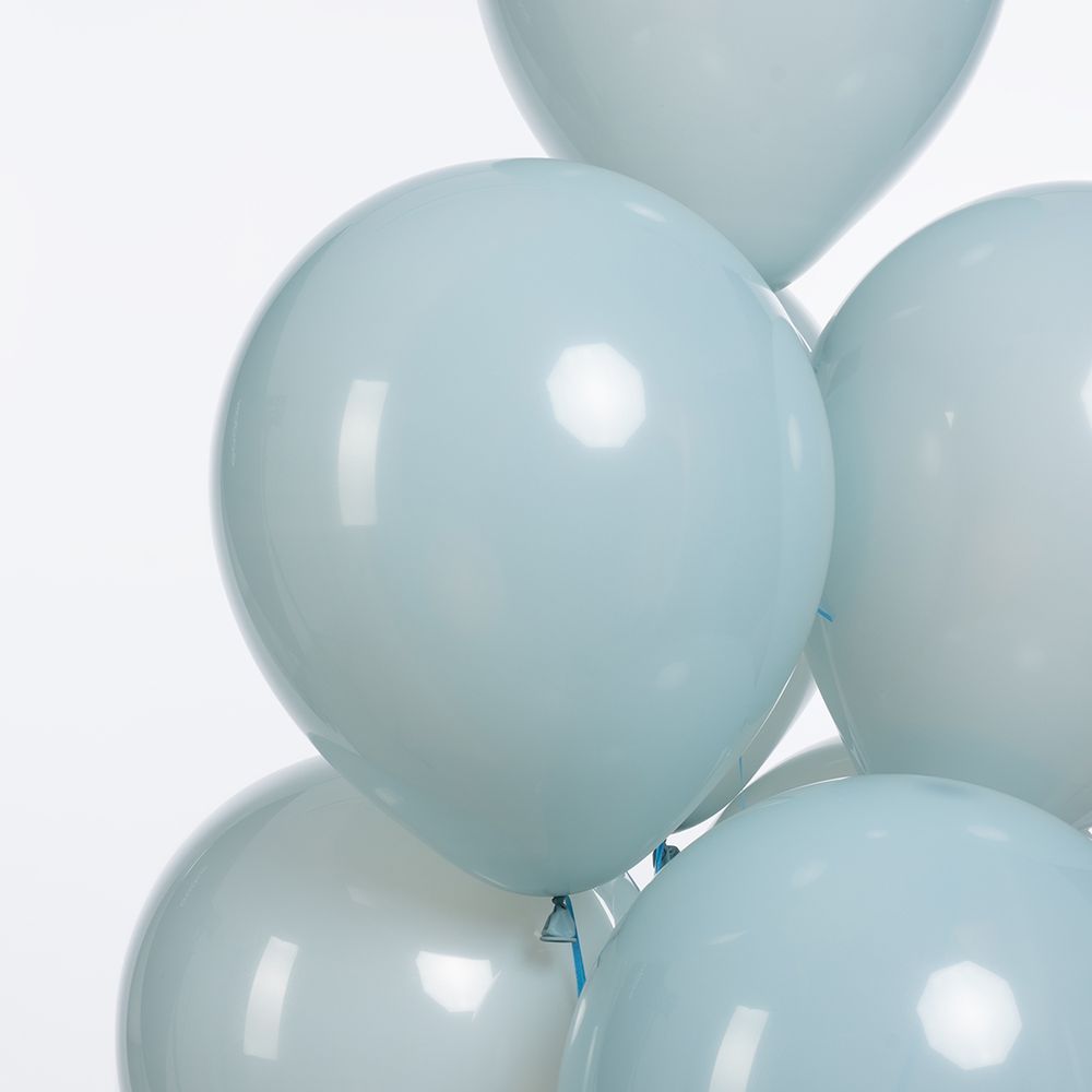 Шар (12''/30 см), Пыльная мята, пастель ретро, 100 шт.