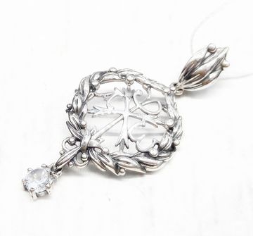 Подвеска Хризма с фианитом