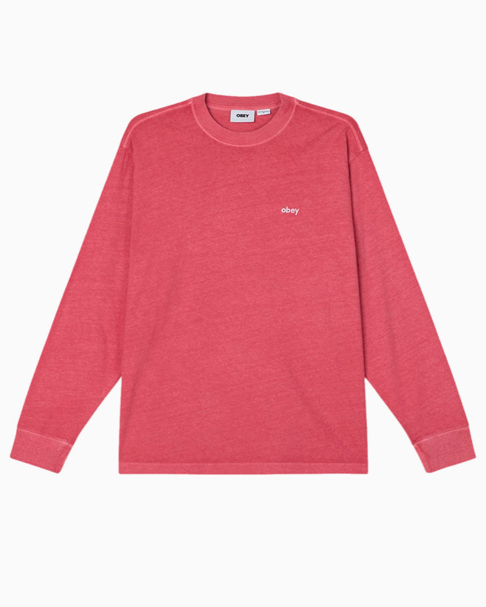 Лонгслив Obey Lowercase Pigment Tee Ls