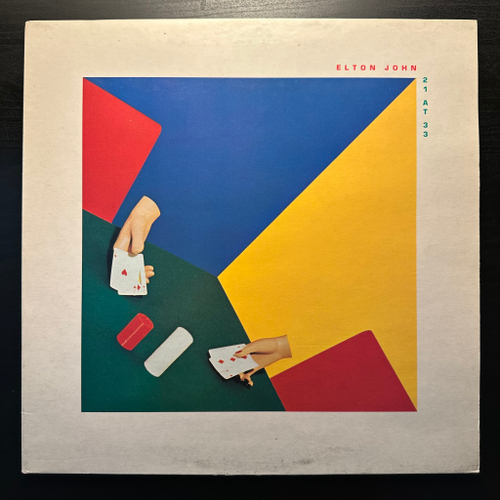 Elton John - 21 At 33 (Скандинавия 1980г.)