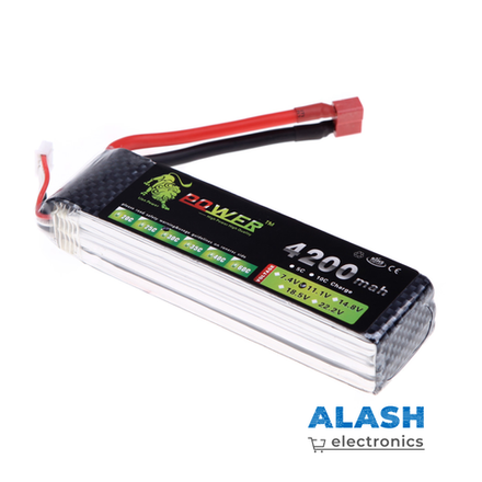 Аккумулятор Li-Po, 11.1V, 4200mAh, 3S, 35C, XT60