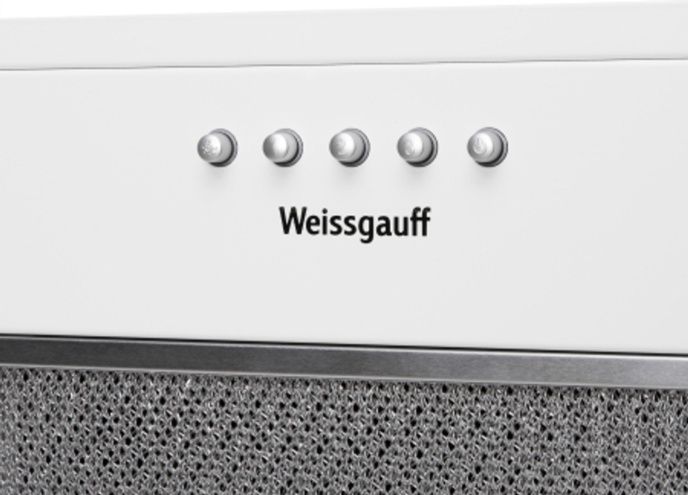 Кухонная встраиваемая вытяжка Weissgauff BUILT-IN ALPHA 45 PB WH