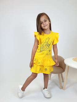 11-205-6 платье для девочки Luneva