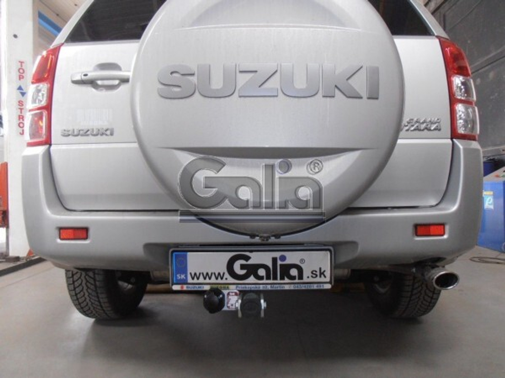 Фаркоп оцинкованный Galia S097C для Suzuki Grand Vitara 5 дверная 2005-2016(паспорт и сертификат в комплекте)(без электрики)