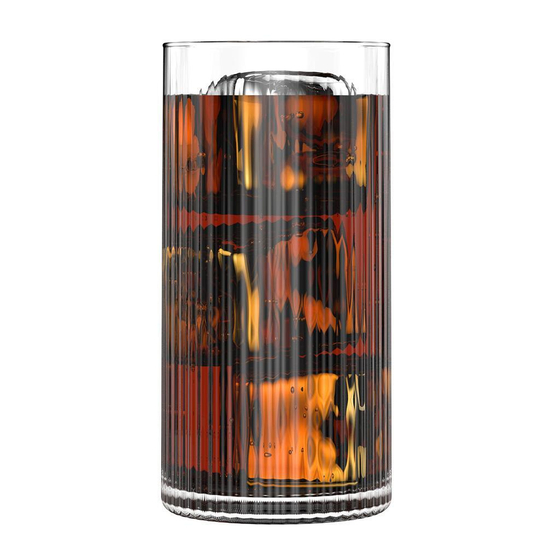Стакан Хайбол 280 мл "  Optical" d 6 см h12,5 см Ocean [6]