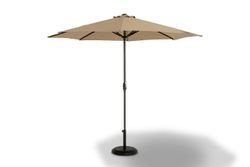 "Джулия" зонт садовый 3х3м на центральной опоре, тент бежевый