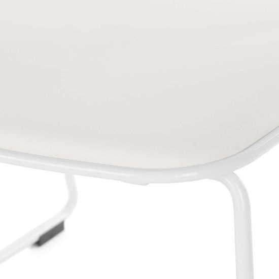 Стул Vivo металический белый с подушкой