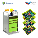 Научные эксперименты в детском саду (комплект для группы)