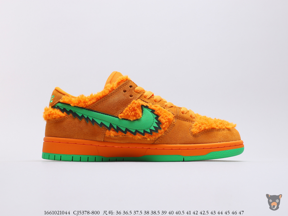 Кроссовки Grateful Dead x SB Dunk Low "Orange/Green"