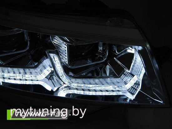 Фары передние CHROME DRL SEQ для VW T6.1 20-