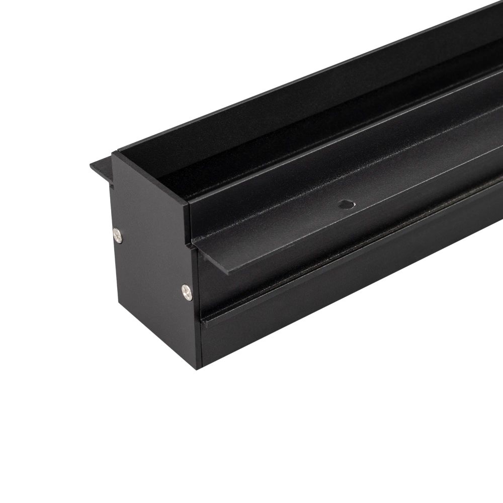 Трек встраиваемый MAG-TRACK-4560-FDW-3000 (BK) (Arlight, IP20 Металл, 5 лет) 034680