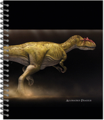 Тетрадь общая 48 листов на металлическом гребне "Динозавры"