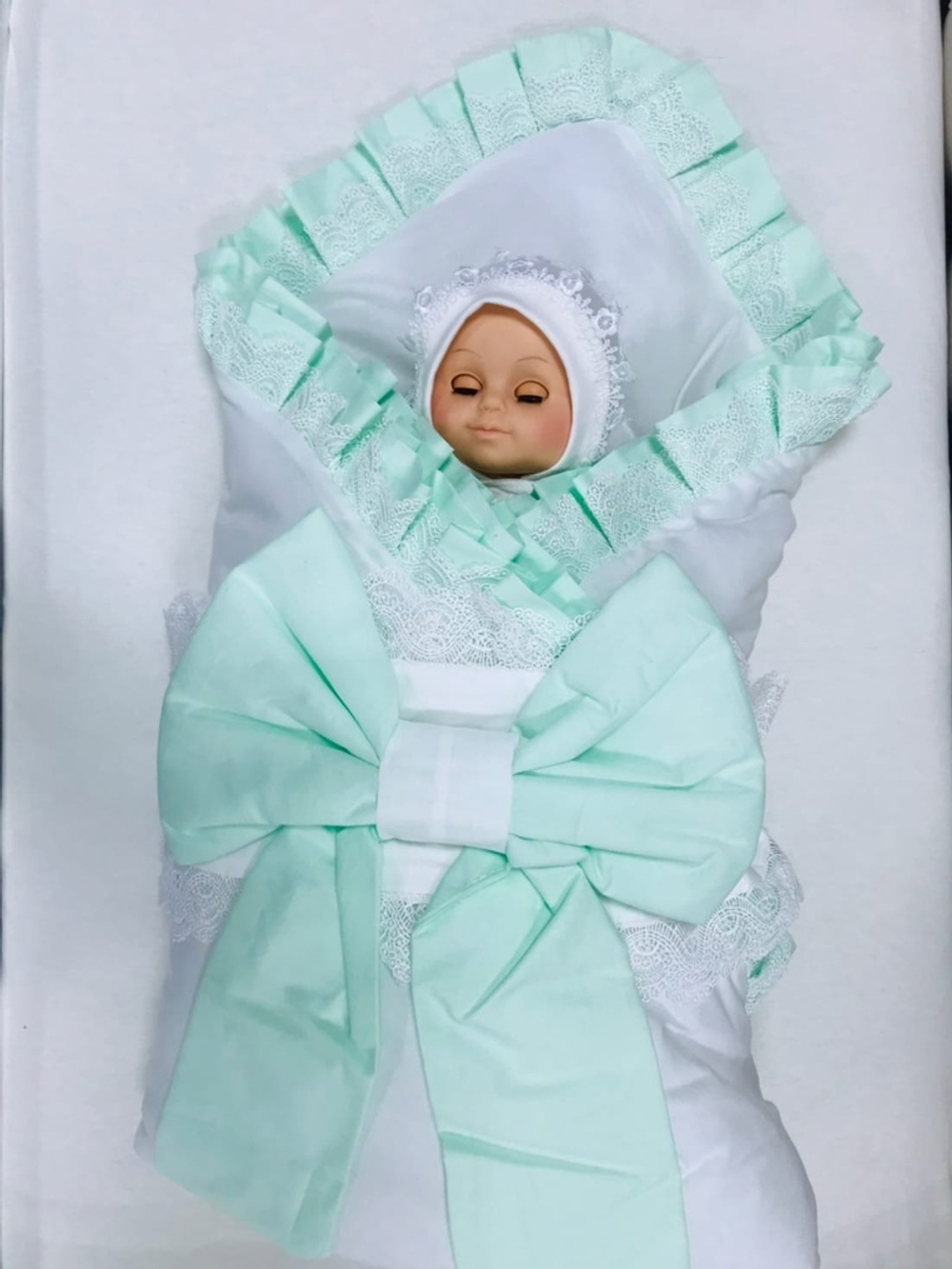 Конверт на выписку "Рюша" перкаль (ИП Людин А.В.)