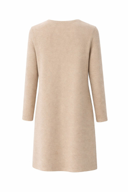 ITALY K (LARA) платье (оверсайз) - бежевый