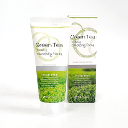 3W Clinic пенка для умывания Green Tea Foam Cleansing, 100 мл