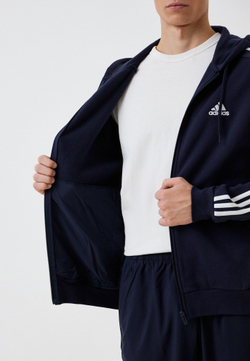 Толстовка мужская ADIDAS M 3S FL FZ HD