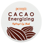 Тонизирующие гидрогелевые патчи с какао Petitfee Cacao Energizing Hydrogel Eye Patch