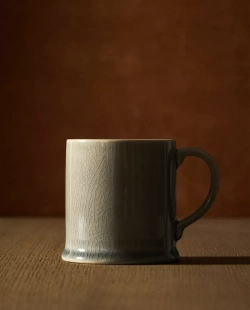 ZARA HOME КРУЖКА ИЗ КЕРАМИКИ, СИНИЙ