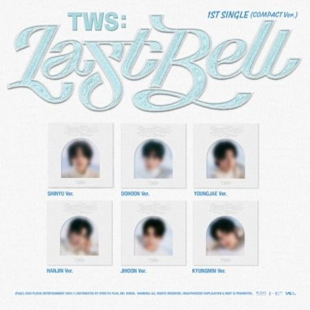 Альбом TWS - LAST BELL 1st Single Album COMPACT RANDOM Version