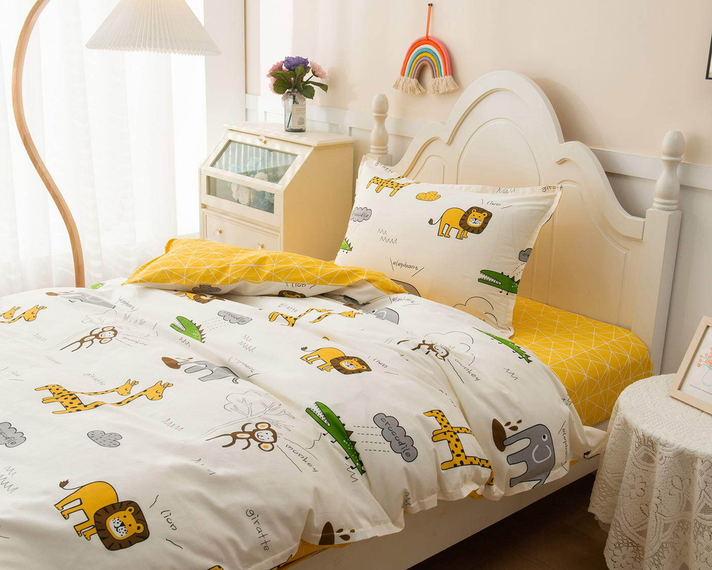 Детское постельное белье Sofi De MarkO Africa желтое