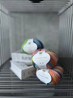 JACQUARD WOOL закуп с фабрики, 500г