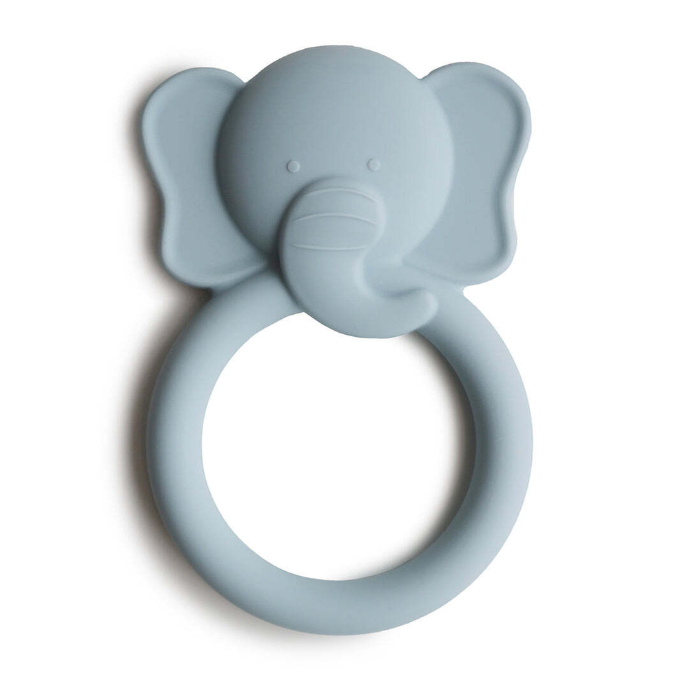 Силиконовый прорезыватель Mushie - Elephant Cloud