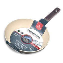 СКОВОРОДА С АНТИПРИГАРНЫМ ПОКРЫТИЕМ PFLUON MARBLE, 24*4,8 СМ