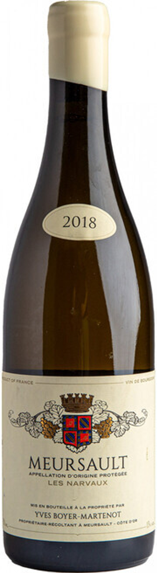 Вино Yves Boyer-Martenot Meursault Les Narvaux AOP, 0,75 л.
