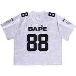 A Bathing Ape Bathing Ape Ss26 Rugby Jerseys Moderate Polyester Summer 0zxtem312091q белый
