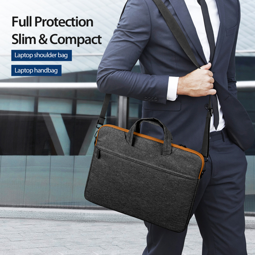 Сумка черного цвета на плечо для ноутбука или планшета размером от 13 до 13.9 дюйма, серия LBJC Series