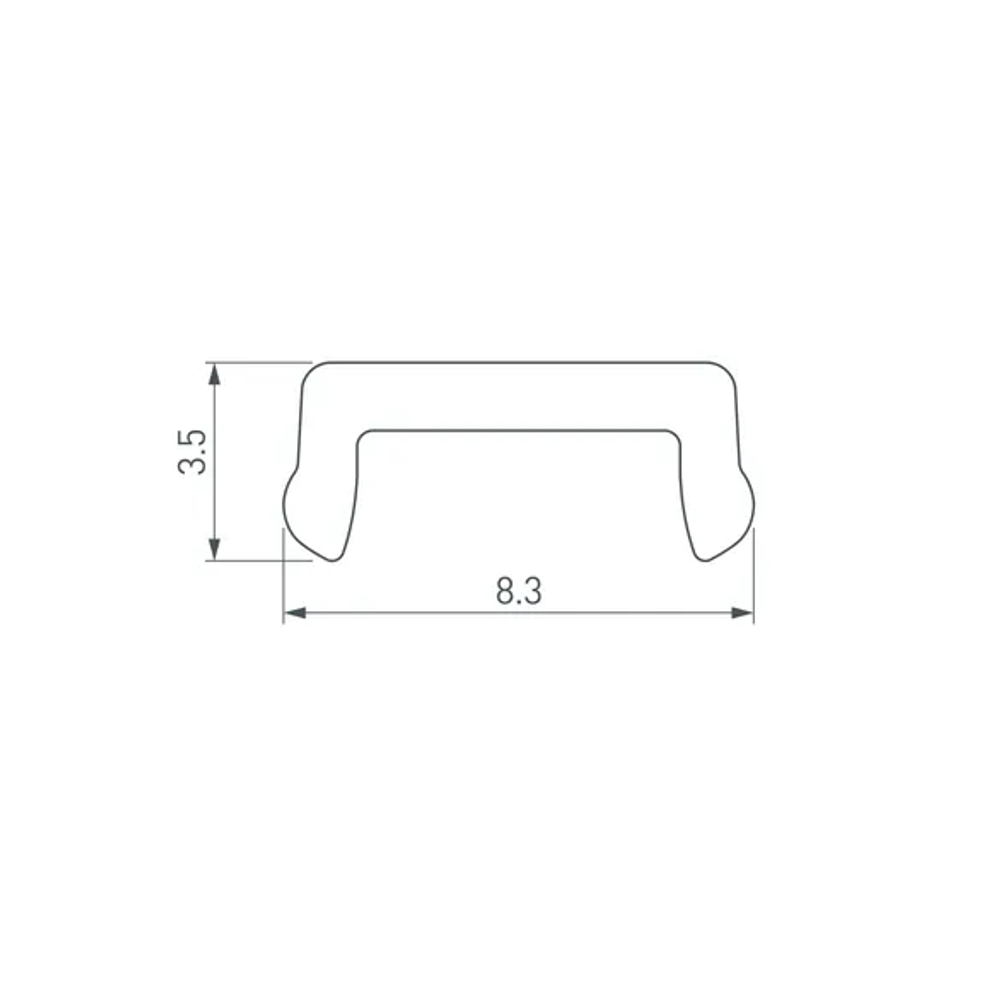 Экран LINE-1019-W8-2000 OPAL (Arlight, Пластик) 053427