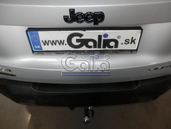 Фаркоп оцинкованный Galia J011C для Jeep Renegade 2014-, FIAT 500X 2014-(паспорт и сертификат в комплекте)(без электрики)