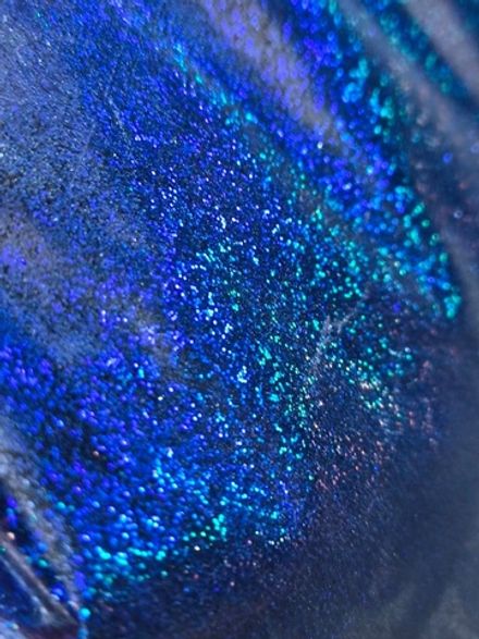 Блёстки Глиттеры 814-1.0мм - Тёмно-синий голографик - универсальные