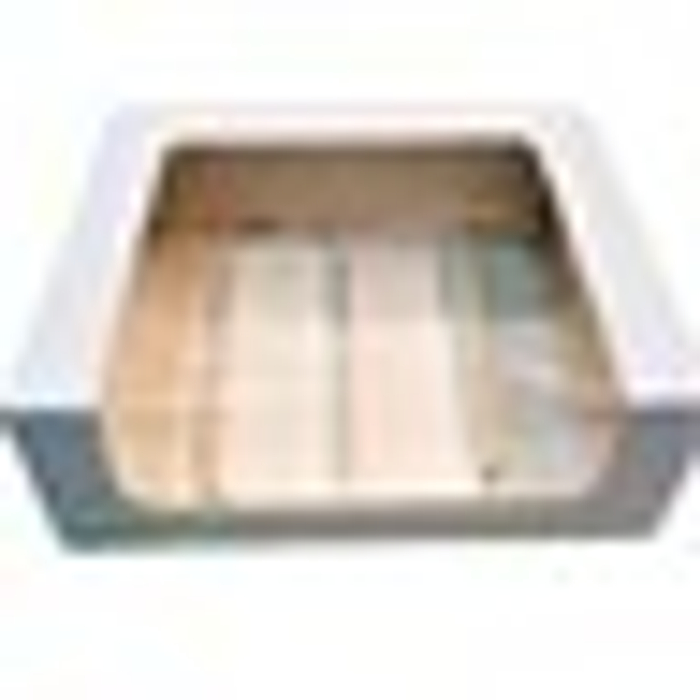 Коробка для 4 эклеров с окном 19х16х6 см