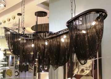 Terzani chandelier  Atlantis ( 250 cm ) black
