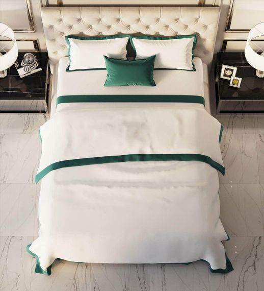 Флер №1 КПБ сатин Евро 4н