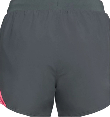 Женские теннисные шорты Under Armour Wome's UA Fly-By 2.0 Shorts - pitch gray/cerise