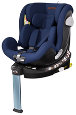 Автокресло Avova Swan Fix i-Size 0-1-2 (40-125 см, 0-25 кг) River Blue, темно-синий