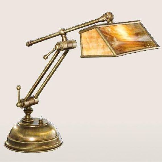 Настольная лампа Cremasco 1866/1LU-BRSA-BE (Италия)