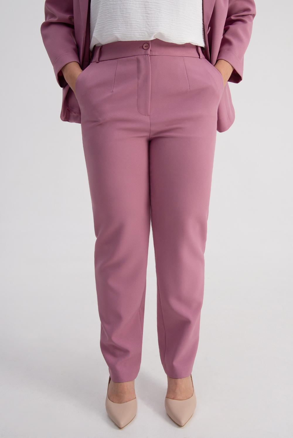 Брюки женские 2757АПВ, пепельная роза #513ПР022757АПВ