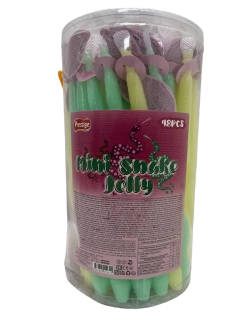 Фруктовое желе в упаковках в форме змеи, 48шт