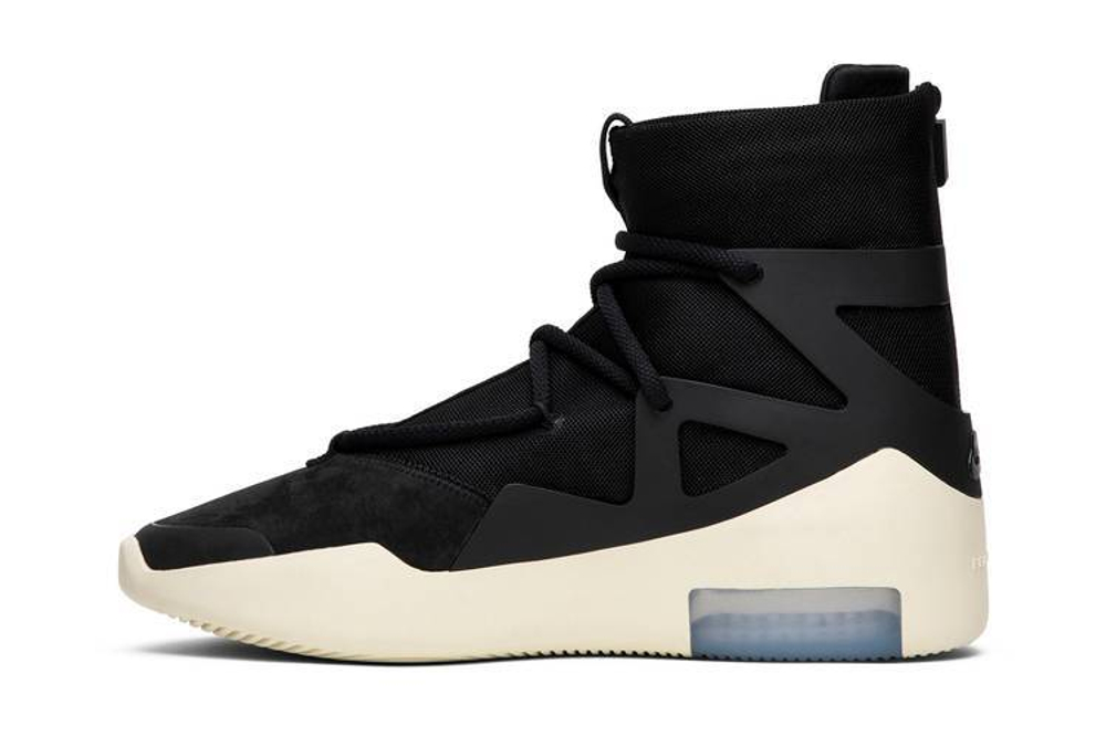 Nike Air Fear Of God 1 Black Fog Hyper Sneakers