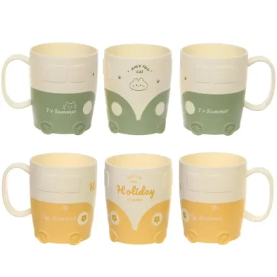 Кружка пластиковая 500мл «Машинка», микс цветов