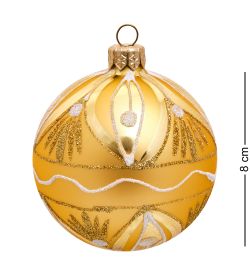 Элита НФШ-1205/4 Набор ел.украшений Шар 2шт «Соната» 80 мм