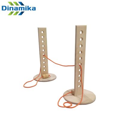 Стойки для прыжков в высоту из фанеры со шнуром 1300 мм